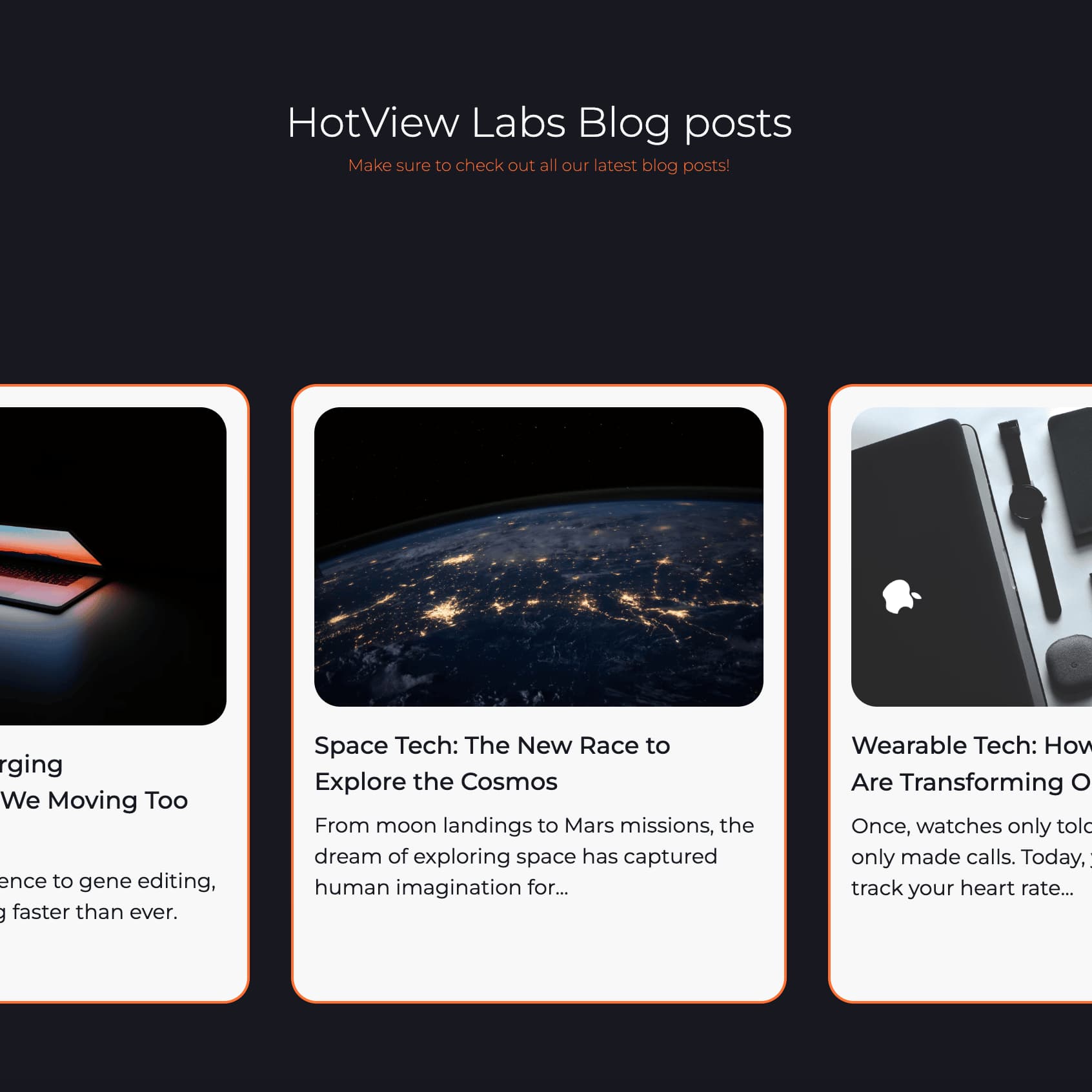 HotviewLabs blog school assignment